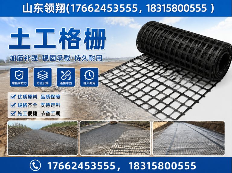 兰州土工格栅展示图